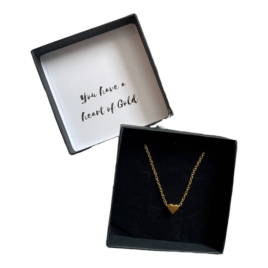 Heart of Gold Necklace
